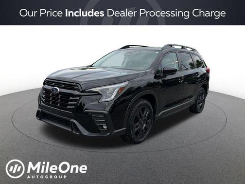 Crystal Black Silica 2024 Subaru Ascent Onyx Edition Limited 7-Passenger
