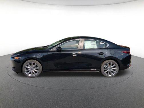 Jet Black Mica 2026 Mazda Mazda3 FWD w/Preferred Package