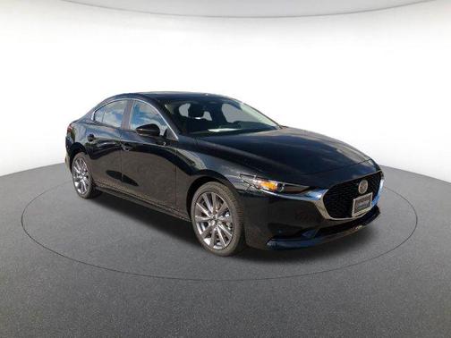 Jet Black Mica 2026 Mazda Mazda3 FWD w/Preferred Package