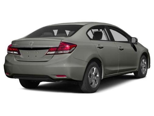 Alabaster Silver Metallic 2015 Honda Civic LX