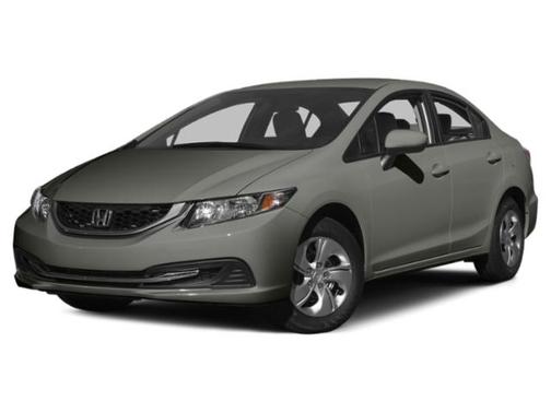 Alabaster Silver Metallic 2015 Honda Civic LX