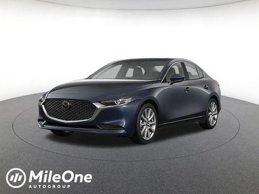 Crystal Blue 2026 Mazda Mazda3 FWD w/Preferred Package