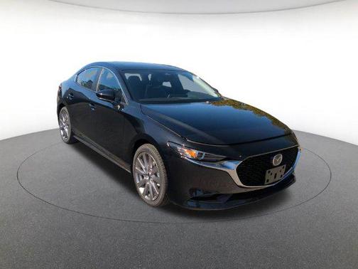 Jet Black Mica 2026 Mazda Mazda3 FWD w/Preferred Package