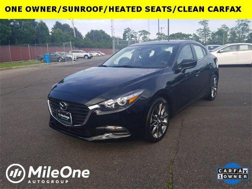 Jet Black Mica 2018 Mazda Mazda3 Touring
