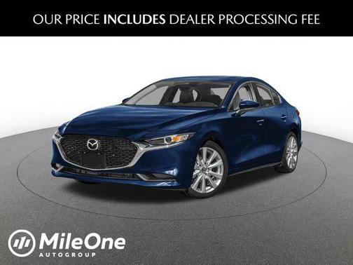 Deep Crystal Blue Mica 2026 Mazda Mazda3 FWD w/Preferred Package