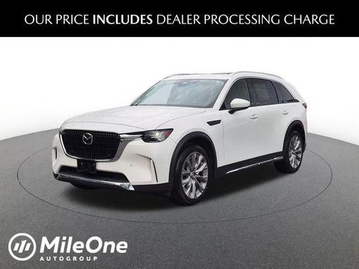 Rhodium White Premium 2024 Mazda CX-90 3.3 Turbo Premium