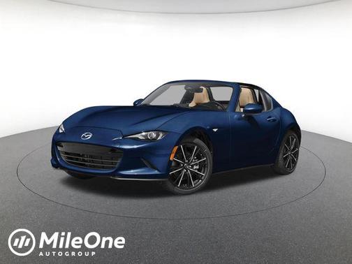 Deep Crystal Blue Mica 2026 Mazda MX-5 Miata RF Grand Touring
