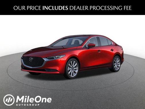 Soul Red Crystal Metallic 2026 Mazda Mazda3 FWD w/Preferred Package
