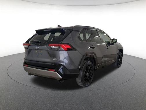 Magnetic Gray Metallic 2025 Toyota RAV4 Hybrid SE