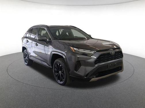 Magnetic Gray Metallic 2025 Toyota RAV4 Hybrid SE