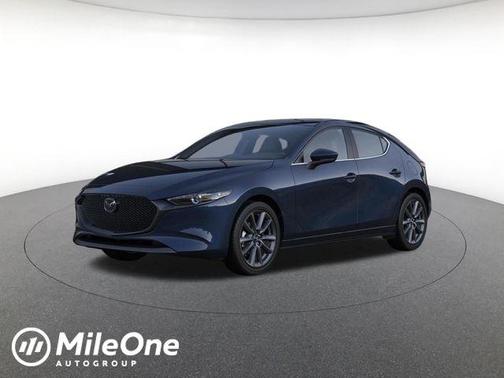 Deep Crystal Blue Mica 2026 Mazda Mazda3 FWD w/Preferred Package