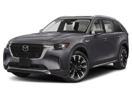 Machine Gray Metallic 2024 Mazda CX-90 PHEV Premium