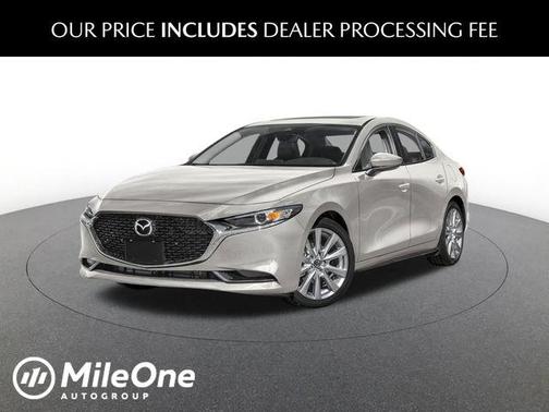 Platinum Quartz Metallic 2026 Mazda Mazda3 FWD w/Preferred Package