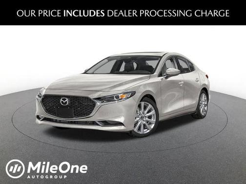 Platinum Quartz Metallic 2026 Mazda Mazda3 FWD w/Preferred Package