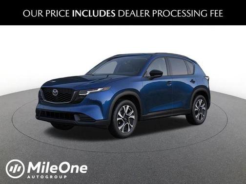 Navy Blue Mica 2026 Mazda CX-5 2.5 S Preferred Package