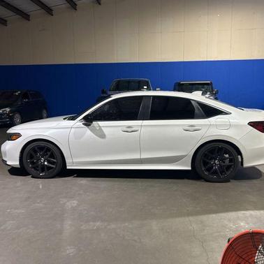 Platinum White Pearl 2026 Honda Civic Sport