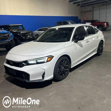 Platinum White Pearl 2026 Honda Civic Sport