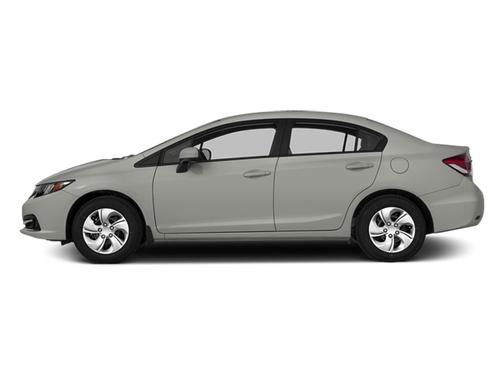 Alabaster Silver Metallic 2014 Honda Civic LX