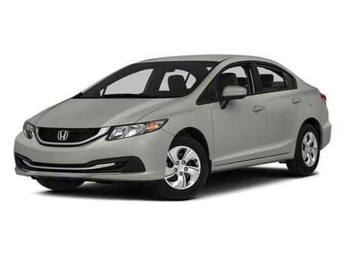 Alabaster Silver Metallic 2014 Honda Civic LX