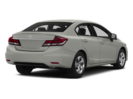 Alabaster Silver Metallic 2014 Honda Civic LX