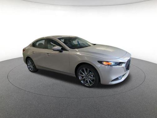 Platinum Quartz Metallic 2026 Mazda Mazda3 FWD w/Preferred Package