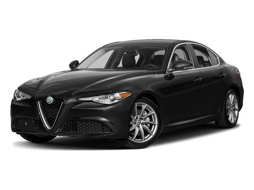 Vulcano Black Metallic 2017 Alfa Romeo Giulia Ti
