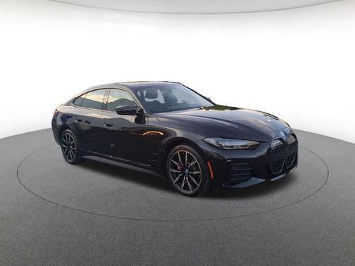Black Sapphire Metallic 2024 BMW i4 Gran Coupe M50