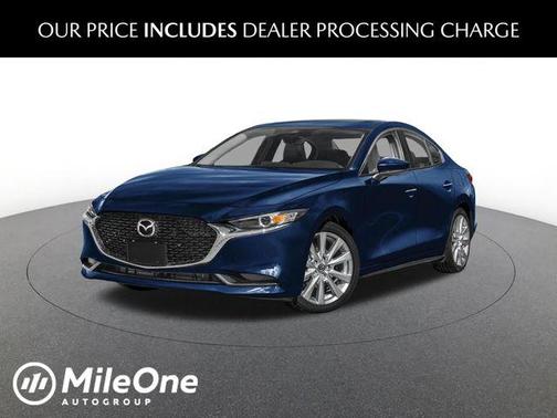 Deep Crystal Blue Mica 2026 Mazda Mazda3 FWD w/Preferred Package