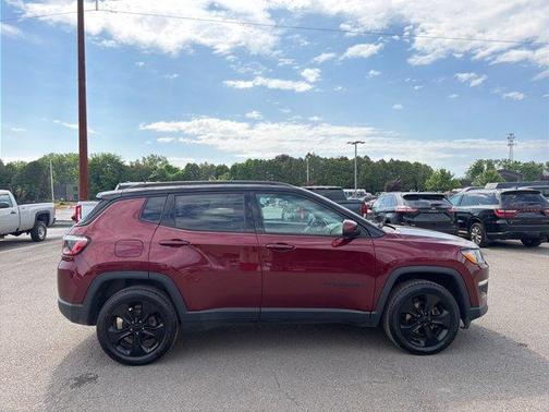 Velvet Red Pearlcoat 2021 Jeep Compass Latitude