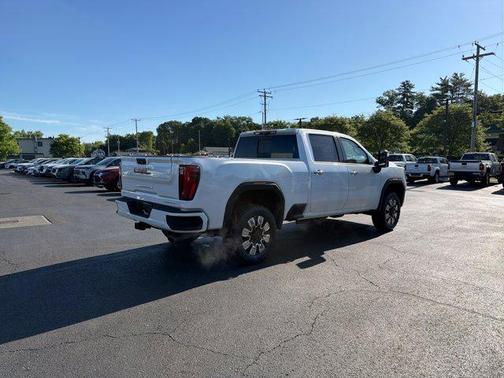 White Frost Tri-Coat 2024 GMC Sierra 2500 Denali