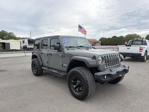 Sting Gray Clearcoat 2020 Jeep Wrangler Unlimited Sport