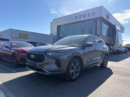Gray Metallic 2024 Ford Escape ST-Line