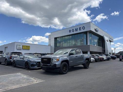 Satin Steel Metallic 2021 GMC Canyon Elevation Standard