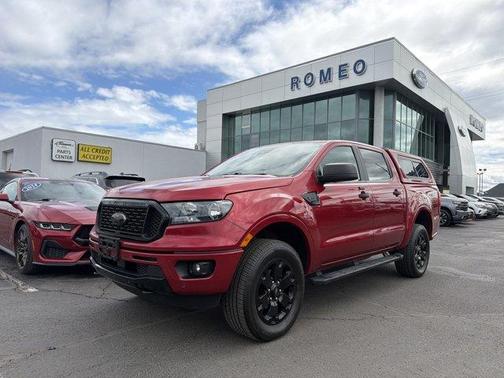 Red Metallic 2021 Ford Ranger XLT