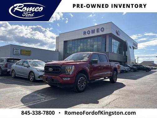 Red Metallic 2022 Ford F-150 XLT