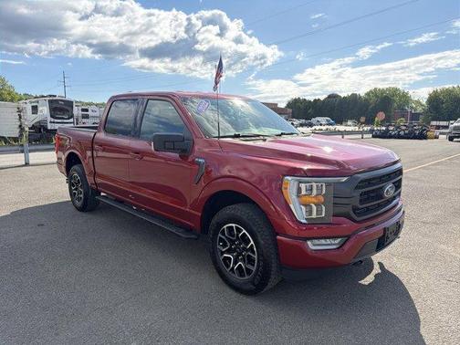 Red Metallic 2022 Ford F-150 XLT