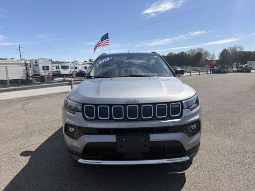 Billet Silver Metallic Clearcoat 2022 Jeep Compass Limited