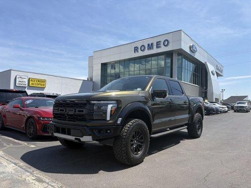 Green 2025 Ford F-150 Raptor