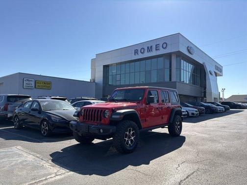 Firecracker Red Clearcoat 2022 Jeep Wrangler Unlimited Rubicon