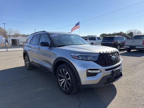 Silver Metallic 2020 Ford Explorer ST