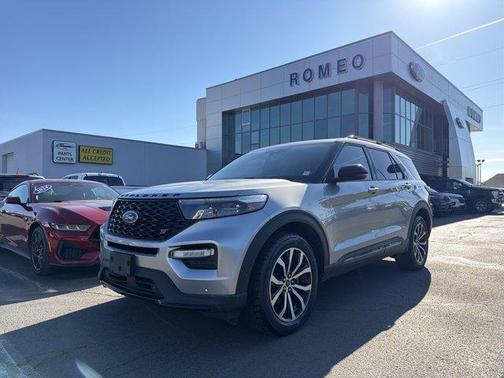 Silver Metallic 2020 Ford Explorer ST