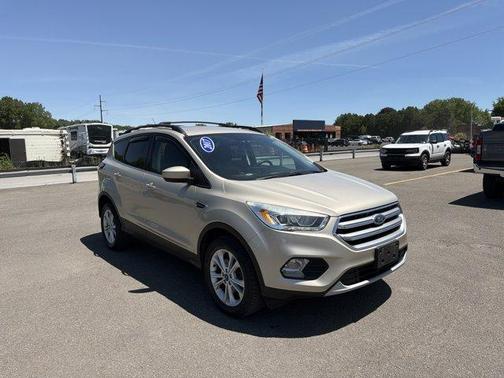 White Gold Metallic 2017 Ford Escape SE
