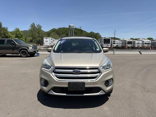 White Gold Metallic 2017 Ford Escape SE