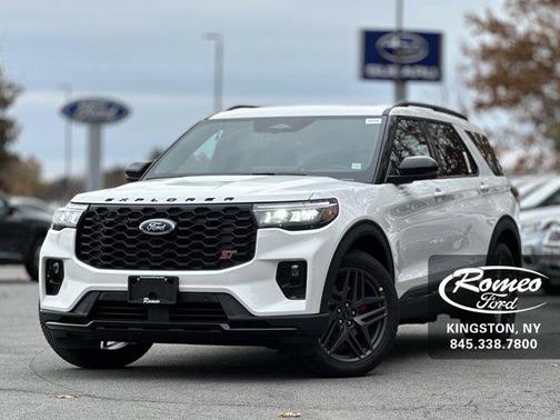 Star White 2026 Ford Explorer ST