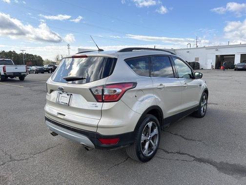 White Gold Metallic 2017 Ford Escape SE