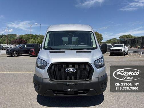 Ingot Silver Metallic 2026 Ford Transit-250 148 WB Medium Roof Cargo
