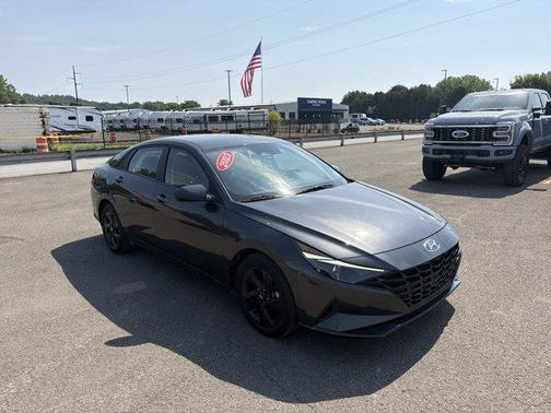 Portofino Gray 2023 Hyundai ELANTRA SEL