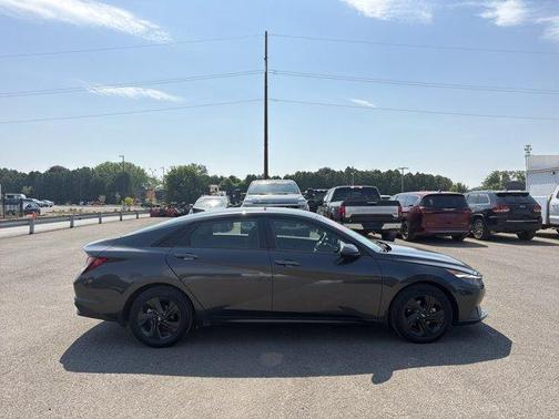 Portofino Gray 2023 Hyundai ELANTRA SEL