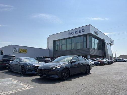 Portofino Gray 2023 Hyundai ELANTRA SEL