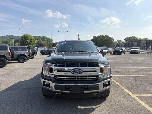 Shadow Black 2018 Ford F-150 XLT